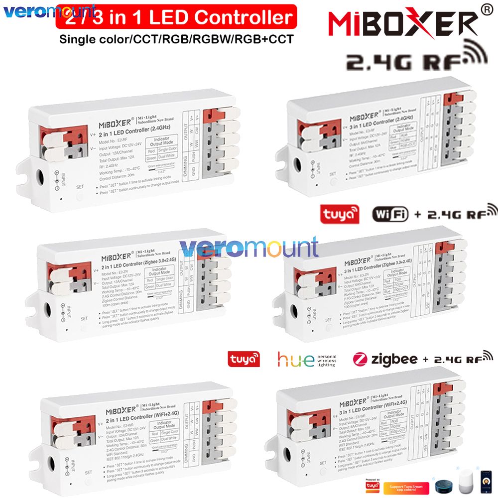 Zigbee Coordinator Stick - MiBoxer 3-in-1 2-in-1 LED-controller Zigbee+2.4G E2-ZR
