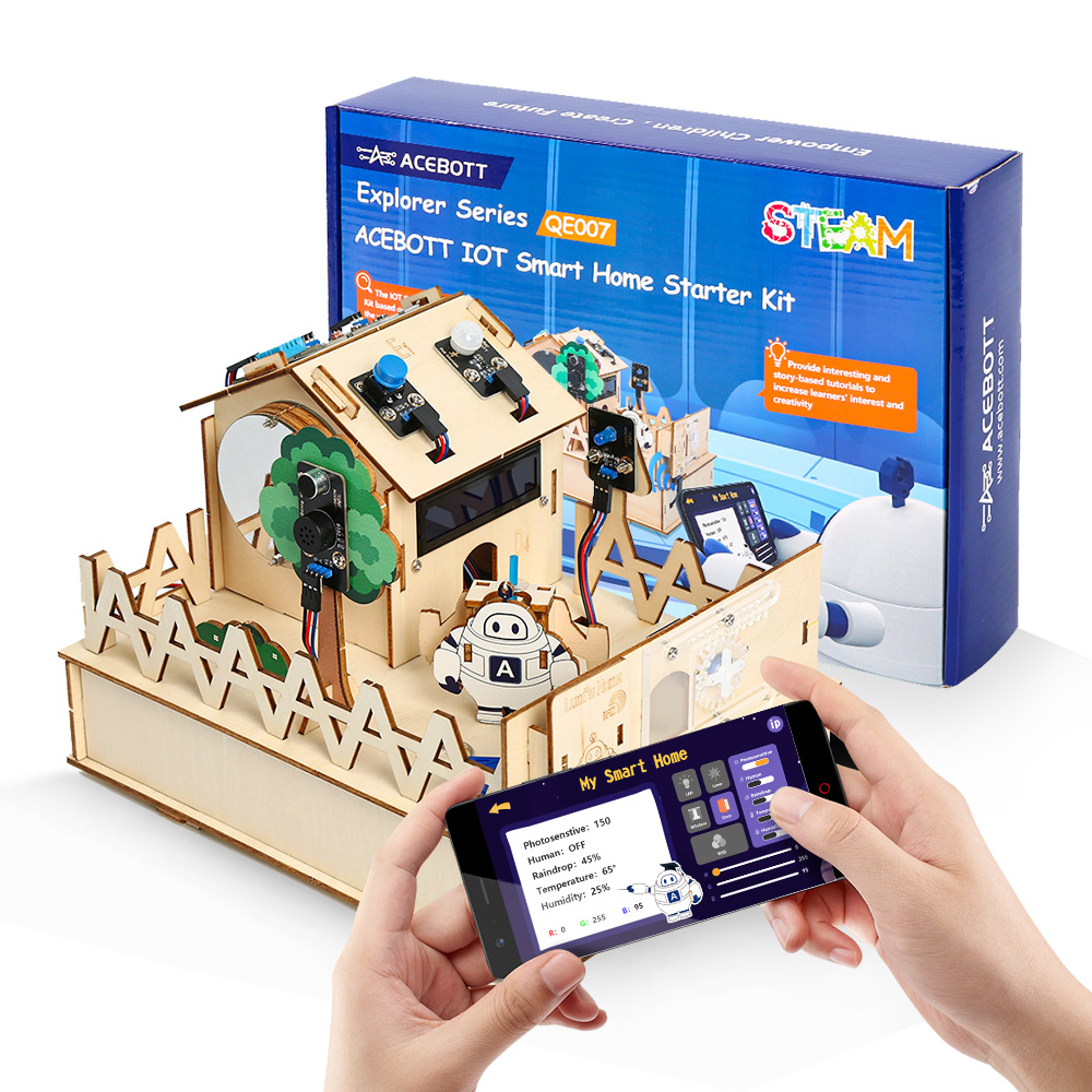 Home Automation Diy Projects - Acebott Diy Smart Home Kit Voor