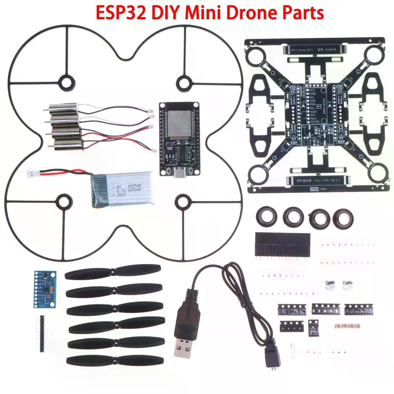 Diy Automation Projects - ESP32 Open-Source Mini Drone Kit, DIY