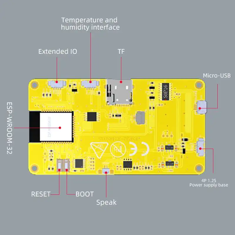ESP32-3248S035 3,5 inch slimme - Home Automation Arduino recensie en prijs