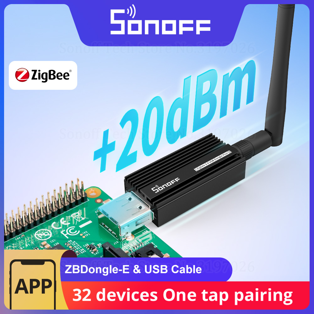 SONOFF ZBDongle-E USB Dongle P - Zigbee Coordinator Stick recensie en prijs