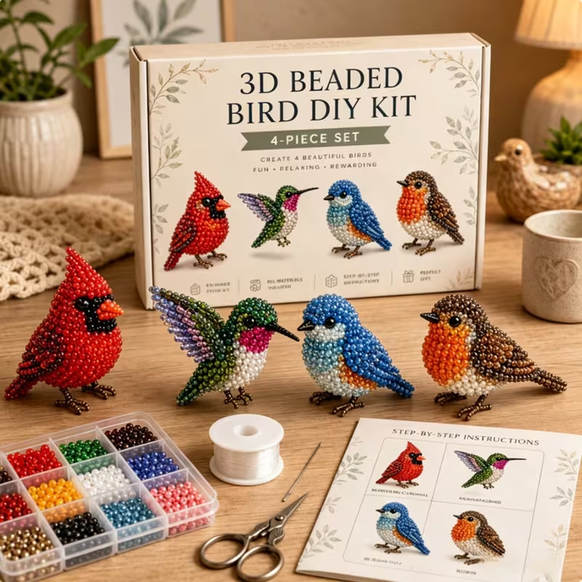 Mini 3D-dierenset met kralen,  - Diy Automation Projects recensie en prijs