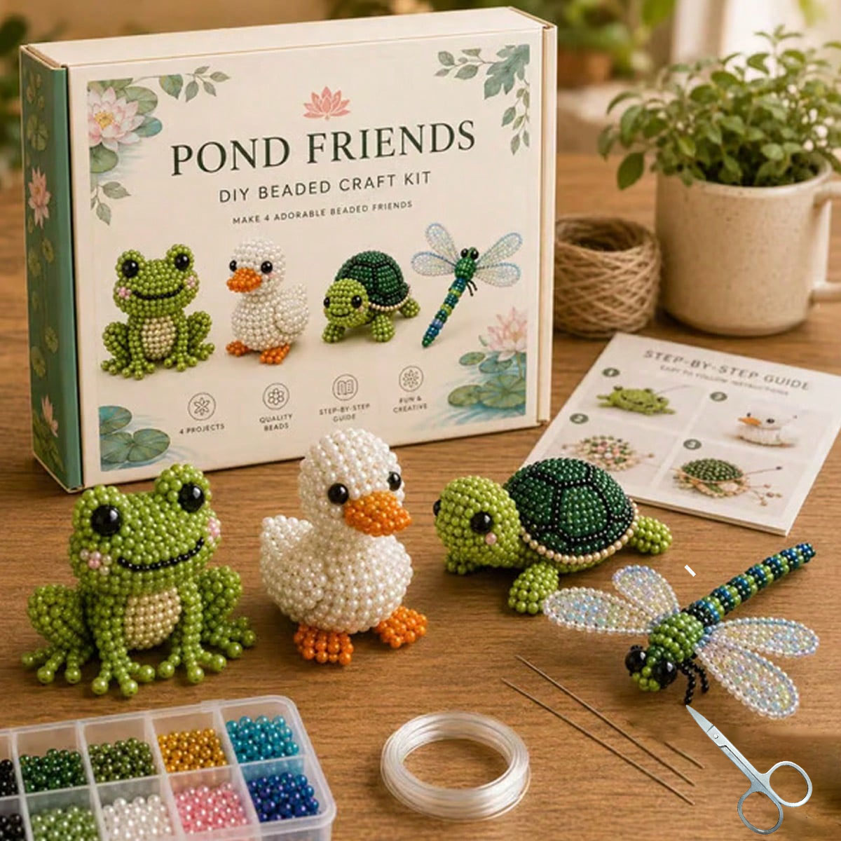 Mini 3D-dierenset met kralen,  - Diy Automation Projects recensie en prijs